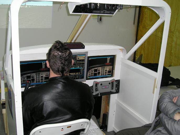 Simulateur Beechcraft - Michel Quintin