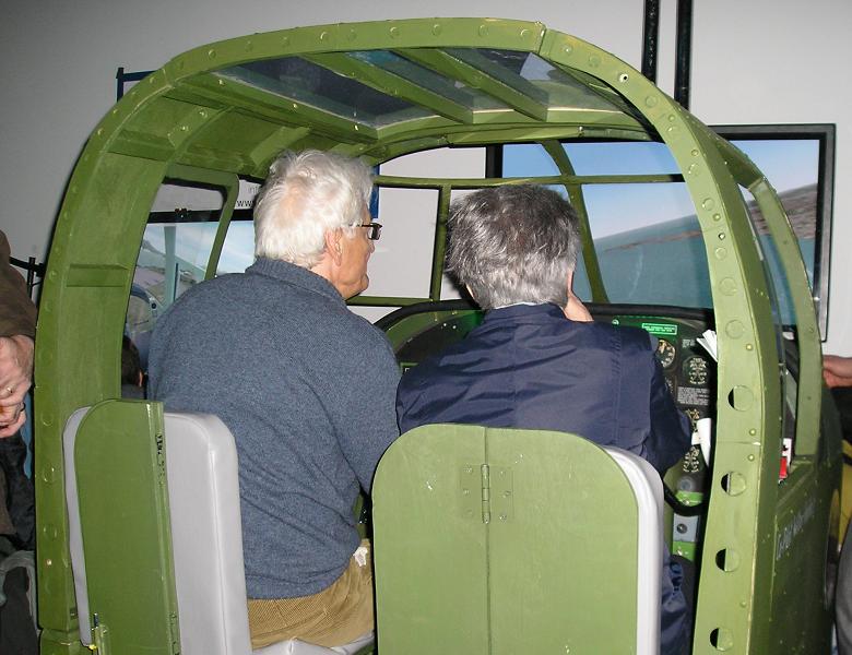 Simulateur Mitchell B-25 - André Lefrancois