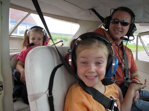 L'aviation et la famille.
